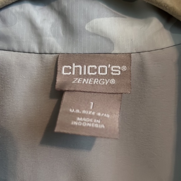 Chico’s Zenergy Camo Print Jacket - Picture 3 of 6
